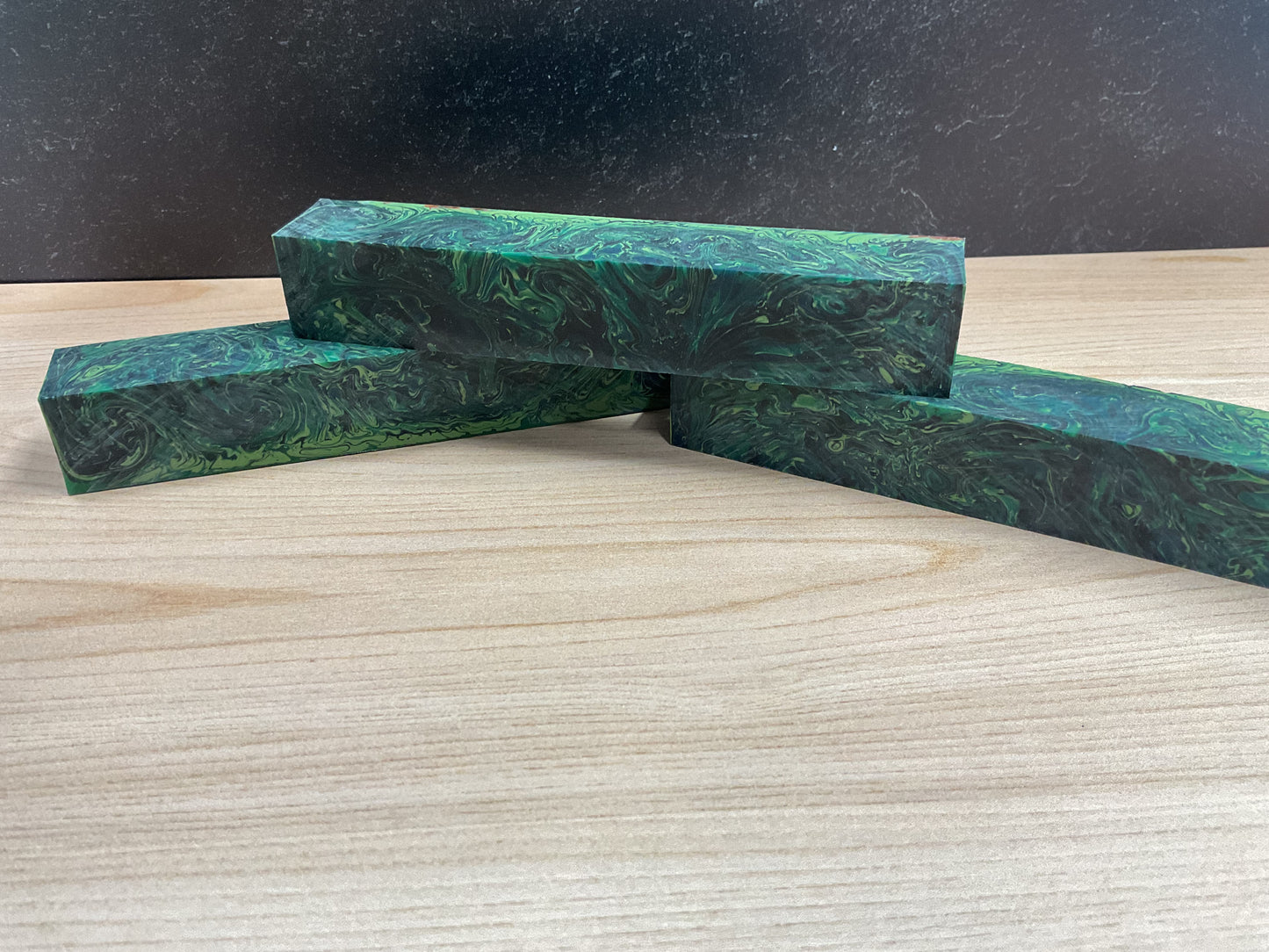 Resin Pen Blanks - Dark Commando