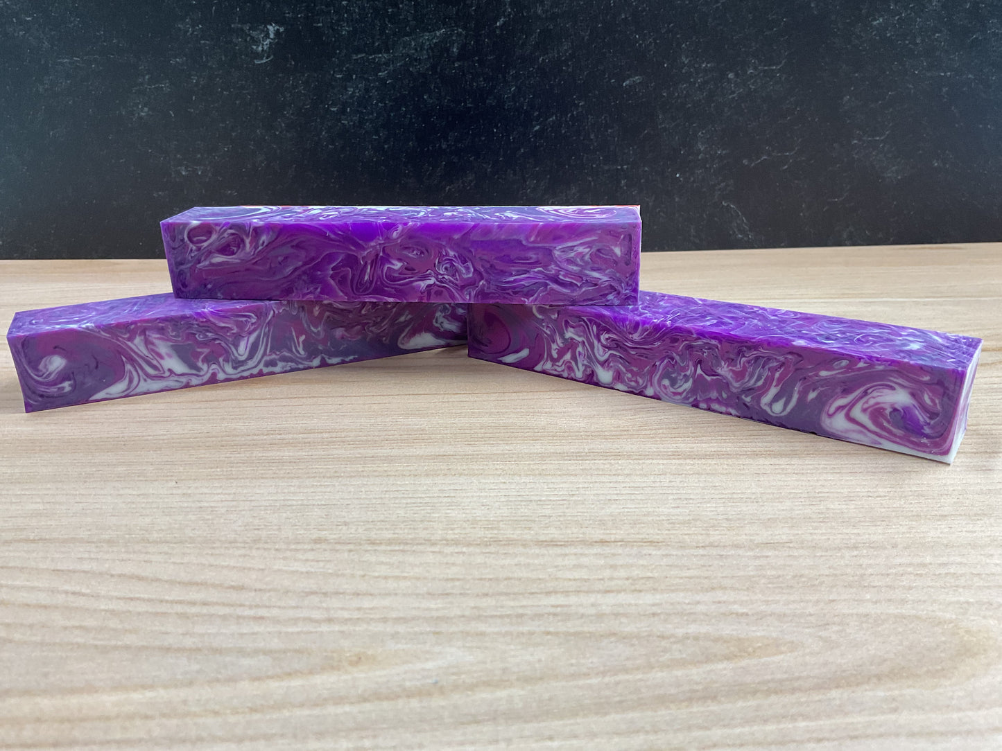 Resin Pen Blanks - Purple Delight