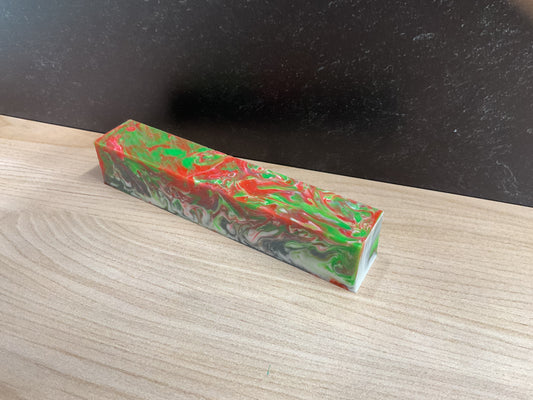 Resin Pen Blanks - Neon Crazy