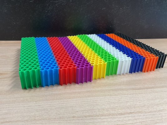 3D Printed Honeycomb Insert for Pen Blanks